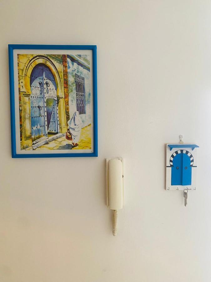 Appartamento La Maison Bleue Dar Salah Bey Esterno foto