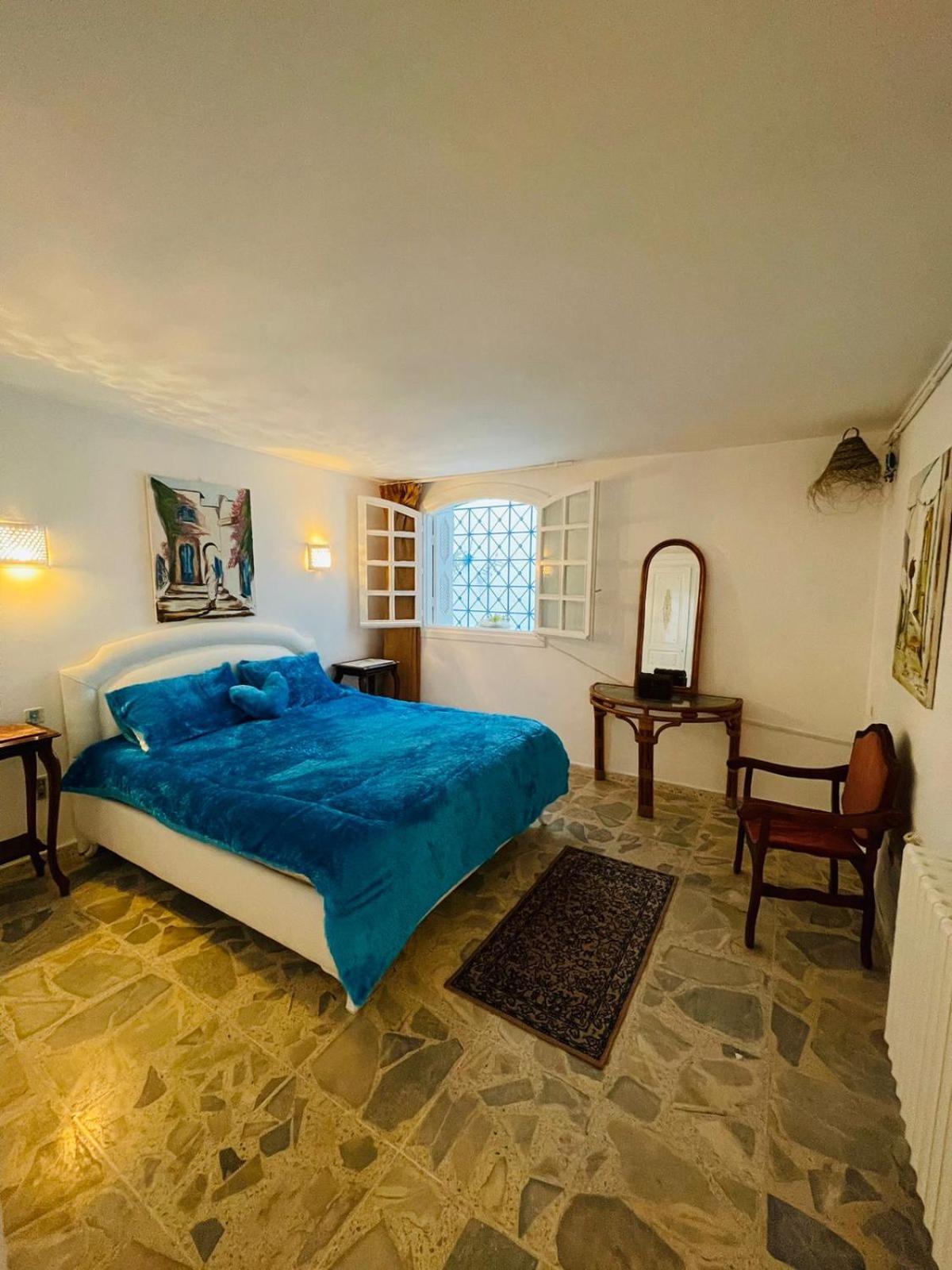 Appartamento La Maison Bleue Dar Salah Bey Esterno foto
